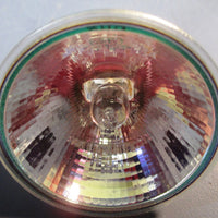 Lot of 2 projection lamps, General Electric multimirror DDS 80W, Sylvania EJA 1