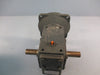 HUB CITY 0220-61201-214 5:1 56C WORM GEAR REDUCER MODEL 214 STYLE A