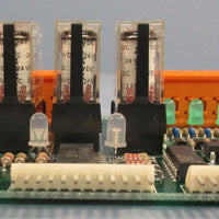 Ishida P5286B PC Relay Board DVO P5286B 4 Omron Relays 8 LED Indicators