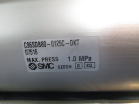 SMC PNUEMATIC CYLINDER MAX. PRESS 1.0 MPa C96SDB800125CDKT