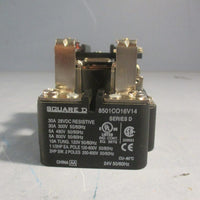 Square D 8501CO16V14 Power Relay Class 8501 Series D Type C 24VAC