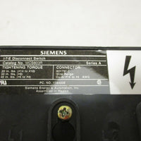 Siemens Disconnect Switch MCS603R Ser. A 30 AMP 600V NEW IN BOX