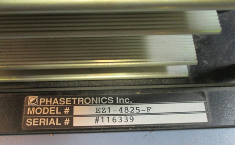 Phasetronics EZ1-4825-F Power Control