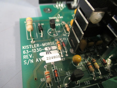 KISTLER MORSE CIRCUIT BOARD Rev. M 63123013