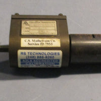 RS Technologies 039230-00021 Precision Transducer 5 Volt Power