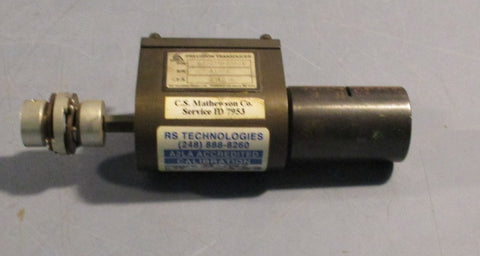 RS Technologies 039230-00021 Precision Transducer 5 Volt Power