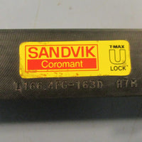 Sandvik Coromant L166.4FG163D Indexable Tool Holder 1" W 6" L TMax U Lock