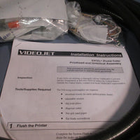 VIDEOJET EXCEL POSTAL CODER/ PRINTHEAD & UMBILICAL ASSEMBLY PN# SP39052002
