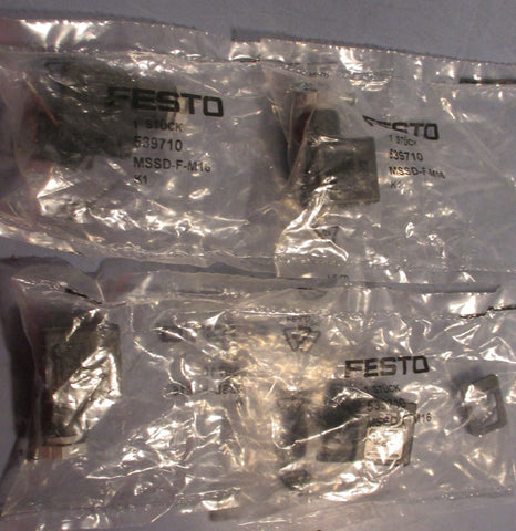 Festo 539710 Electromagnetic Coil Set Connector Valve Lot of 4