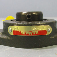 (Lot of 2) SealMaster SFT14C 2 Bolt Flange Mount Bearing 7/8" Bore Gold Line