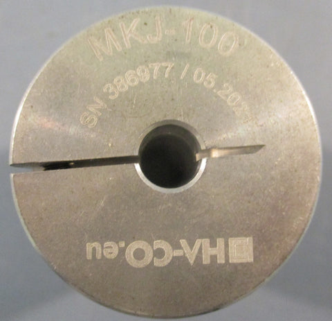 HACO MKJ100 Corrugated Tube Coupling With Clamping Hub 386977 3/8" Bore