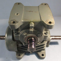 Morse 30RW 2 LR AS8156 Worm Gear Speed Reducer 30:1 1" and 1-3/8" Shaft Dia
