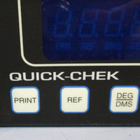Quick Chek QC1000MARNL Digital Display Readout No Power Cord Used