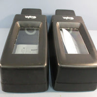 Lot of (2) Gojo PushStyle Hand Cleaner Soap Dispenser 7200950 Black Wall Mount