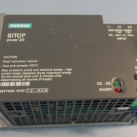 Siemens Sitop Power 20 6EP1436-1SH01 Power Supply In 400-500V 24V,  20A 50/60Hz