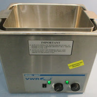 VWR Aquasonic 250HT Ultrasonic Cleaner w/ Basket No Lid 117/120V 4A 50/60Hz