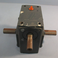 HUB CITY 0220-60901-211 RIGHT ANGLE GEAR REDUCER 5:1 RATIO MODEL 211