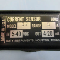Katy 3P 5A 5-40VDC 4-20mA Current Sensor - New