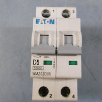 EATON WMZS2D05 Miniature Circuit Breaker 277/480VAC