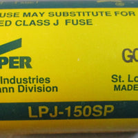 Cooper Bussmann LPJ150SP Dual Element Time Delay Fuse Class J 600VAC 300VDC