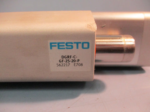 FESTO DGRF-C-GF-25-20-P 562217 GUIDE CYLINDER 25MM PISTON DIAMTER, 20MM STROKE