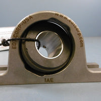 New EDT QF1AE7 13/8 THE Poly Round Solution SS Pillow Block Housing with Sleeve