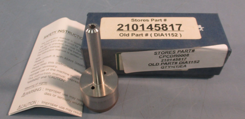 Asahi Diamond Core Drills Part# DIA1152 111768101 29.72.5T 29.7D27.7I2.5X