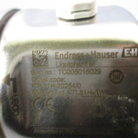 ENDRESS & HAUSER POINT LEVEL SWITCH FTL51H20254/0 FTL51HAWE2CD4E6A