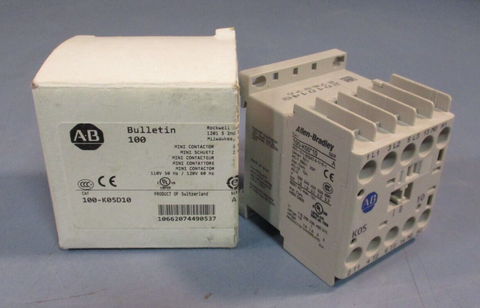 Allen-Bradley 5A 120V Mini Contactor Series A 100-K05D10