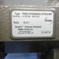 ServoFit Precision Gearhead PH521F0050KX501VF0020MF Ratio 10.0.1 NEW