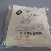 ALLENBRADLEY M12 IDC ETHERNET CABLE COMPATIBLE SERIES A 1585DM4HCSH