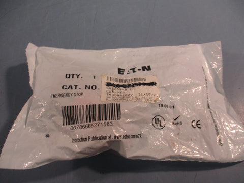 Eaton Moeller M22-PV Emergency Stop Pushbutton Switch Red