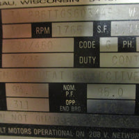 Marathon Electric 286TTGS6034AP XRI Motor 30HP 1765RPM 17/8" Shaft Dia