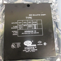 FIREYE INFRARED AUTOCHECK FLAME AMPLIFIER MODULE E1R1