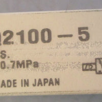 SMC VQ21005 Solenoid Valve Press 0.10.7MPa 24VDC 1W (Lot of 10)