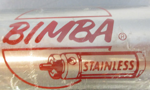 Bimba SR-502-D Pneumatic Cylinder 2-1/2" Bore 2" Stroke 1/4" NPT Thread Port