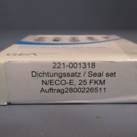 GEA 221001318 SEAL SET N/ECOE 25 FKM