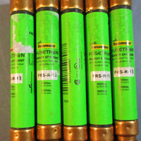 Bussmann Fusetron FRSR1 Energy Efficient Time Delay Fuse 600Vac (Lot of 5)