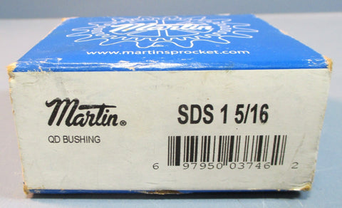 Martin SDS 1-5/16 QD Bushing 5/16 x 1/8" Keyway, 3-3/16" Flange OD NIB