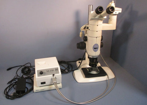 Nikon SMZ1500 Stereo Microscope w/ DSU3 Digital Sight & NI150 Light Source