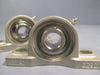 Lot of (2) IPTCI SUC204-12G Pillow Mount Bearing SP204