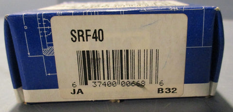 RBC SRF40 Caged Roller Follower Bearing SRF-40 1" Bore 2" OD 0.9950" W Lot of 11