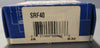 RBC SRF40 Caged Roller Follower Bearing SRF-40 1" Bore 2" OD 0.9950" W Lot of 11