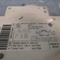 AllenBradley Industrial Circuit Breaker 1 Pole Ser A 1489D1C020