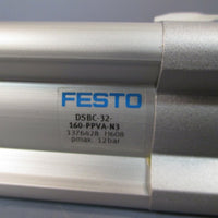 FESTO DOUBLE ACTING PNEUMATIC AIR CYLINDER DSBC32160PPVAN3