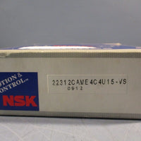 NSK SPHEREICAL ROLLER BEARING, DOUBLE ROW 22312CAME4C4U15VS