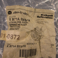 AllenBradley Spring Return Mounting Bracket Series A X 871A BXS18