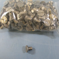 Lot of 199 Flat Head Slotted Machine Screw SS 5/16" X 1/2"