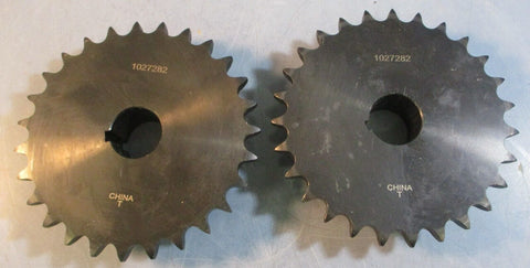 Roller Chain Sprocket 1027282 Sgl Row 27 Teeth 1-3/16" Bore (Lot of 2)