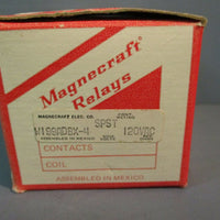 Magnecraft Relays Electromechanical Relay W199ADBX-4 120Vac SPT NEW LOT OF 2